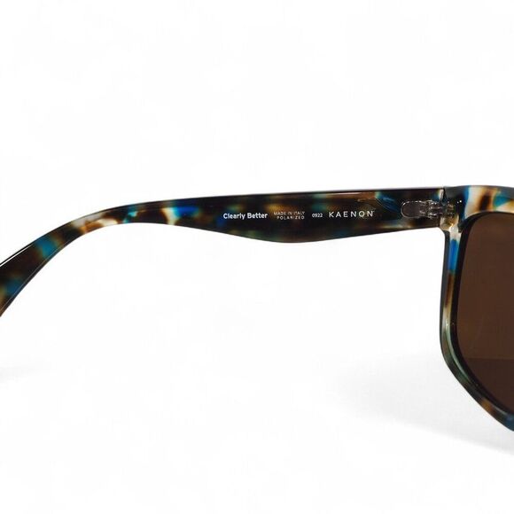 Kaenon Cali Polarized Sunglasses Tidepool / Ultra Brown 12% - Picture 7 of 11